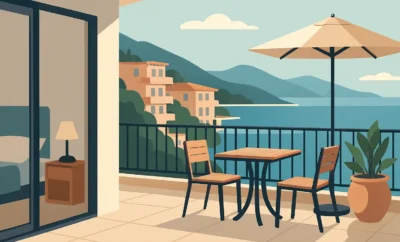 Apartman sa terasom u Loutra Edipsou: šta dobijaš