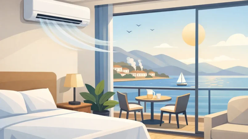 Apartman sa inverter klimom Loutra Edipsou
